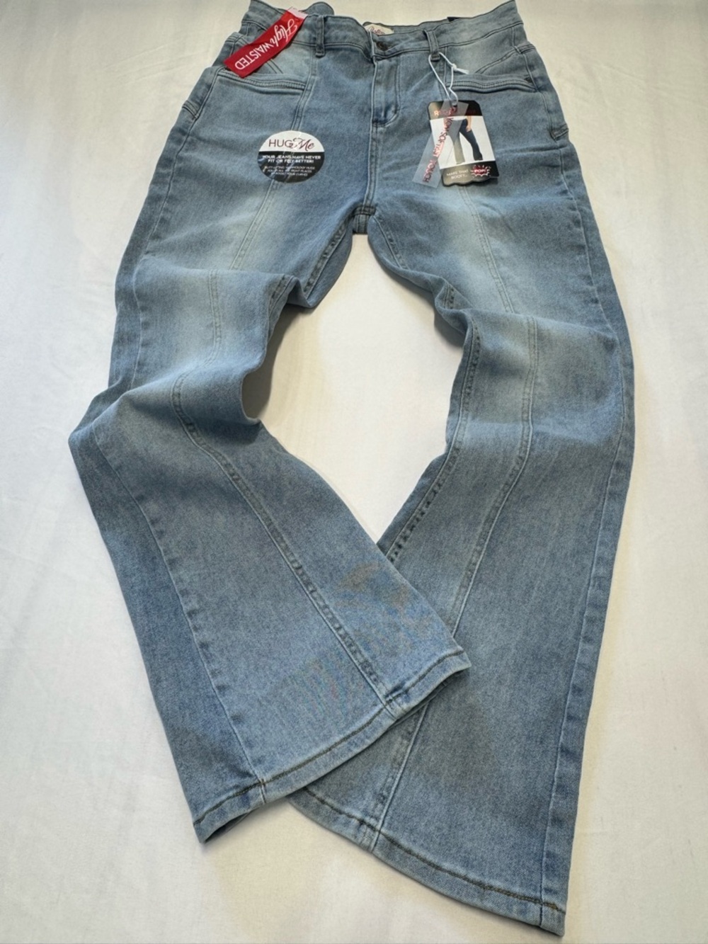 Christian Louboutin Light Blue Flared Jeans